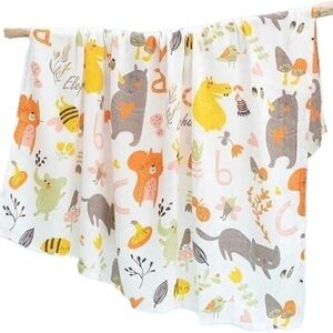 New double layer 100% cotton blanket